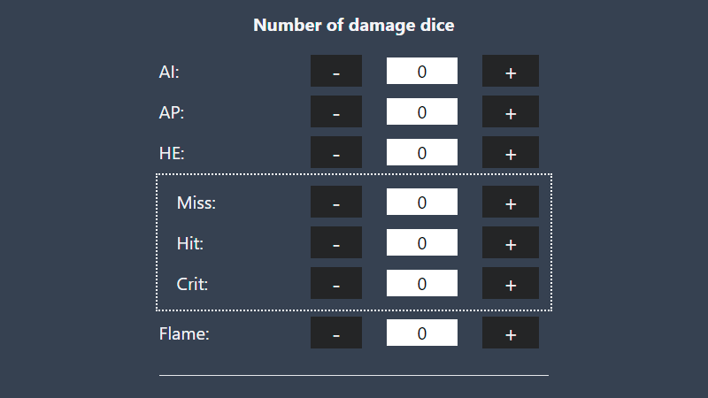 Company of Heroes calculator screenshot